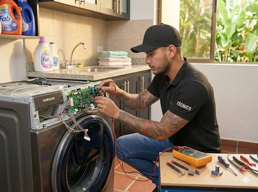Reparación de lavadoras Samsung en Medellín